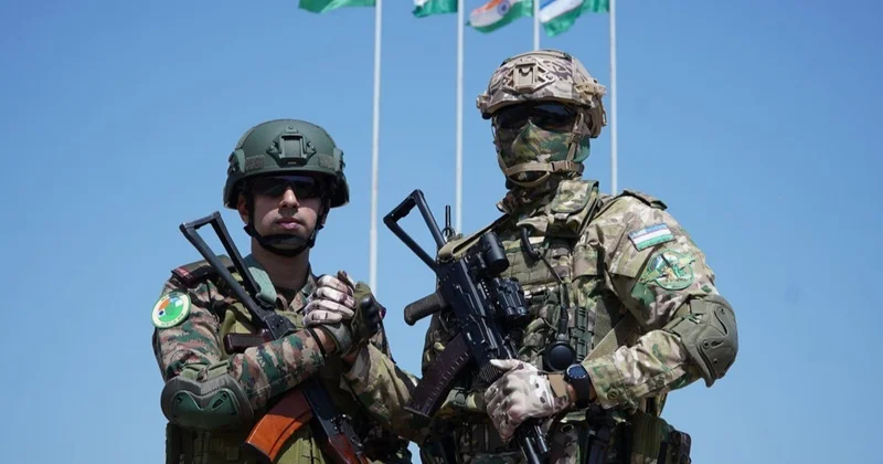 Өзбекстан мен Үндістан бірлескен әскери оқу жаттығу өткізіп жатыр