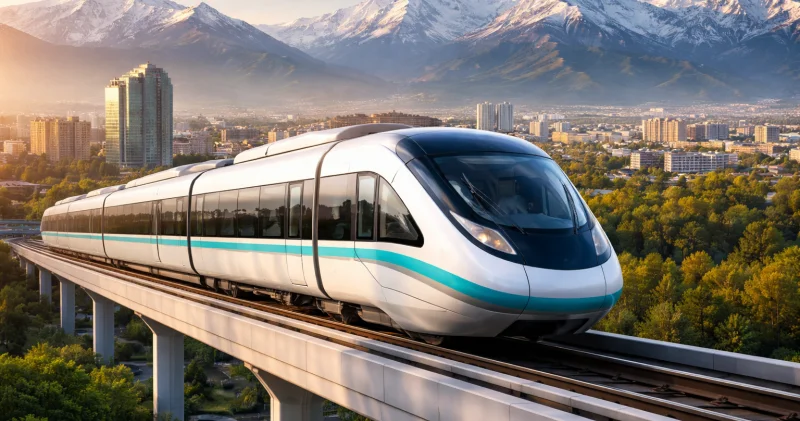 Алматыда “болашақ пойызы“ пайда болады: SkyTrain жобасы туралы не белгілі?