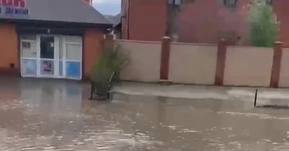 Атырауда бір түнде айлық нормада көп жаңбыр жауған