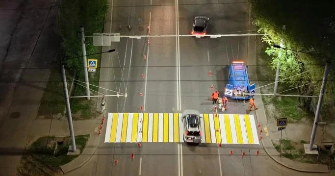 Алматыда биыл 2 мыңнан астам жаяу жүргінші өткелі жаңартылады