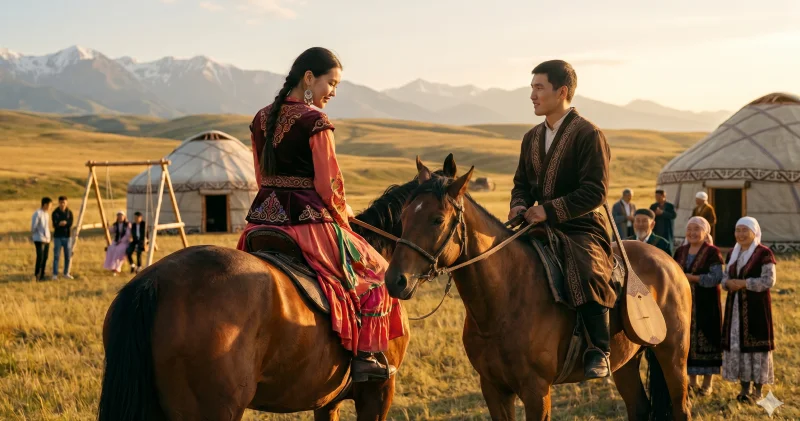 Көшпенділер тиндері. Бұрын жұптар қай жерде танысқан және сезімдерін қалай білдірген