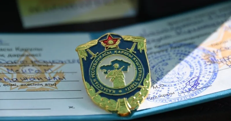 Гвардейск гарнизонында 600 сарбаз әскери есептік мамандықты меңгерді