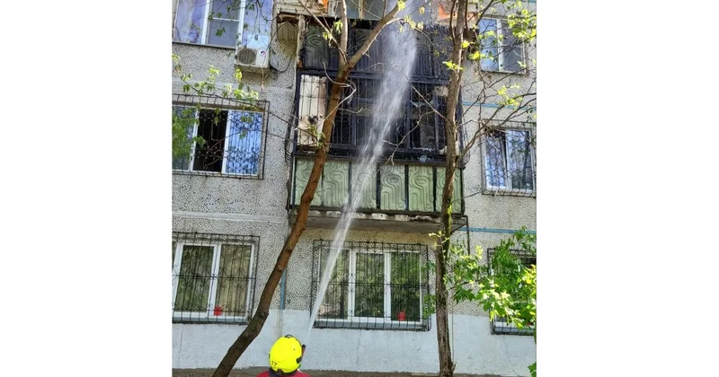 Алматыда өрт: 4 адам құтқарылып, 30 тұрғын эвакуацияланды