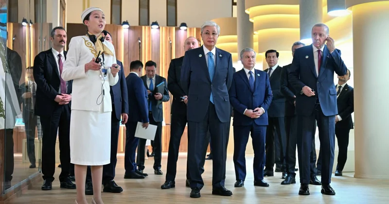 Түркі халықтарының көшбасшылары Turkistan визит орталығына барды