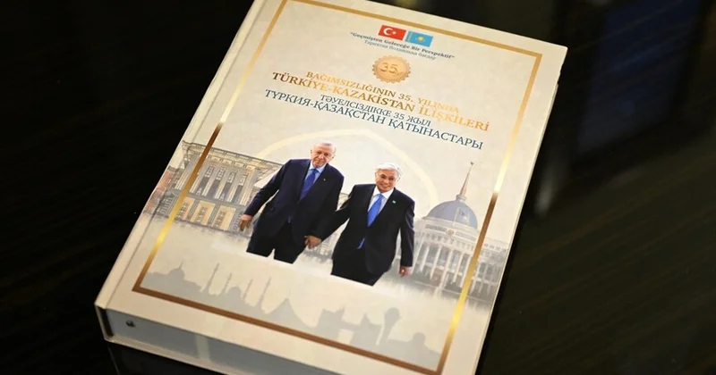 Ердоғаннан тарту: Түркия Қазақстан Тәуелсіздігінің 35 жылдығына арналған кітап дайындады
