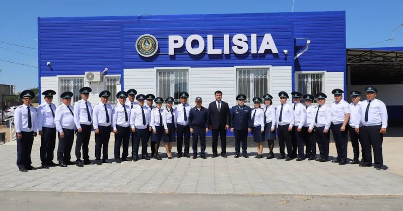 Доссор кентінде жаңа полиция бөлімшесі ашылды