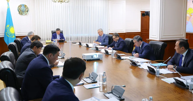 Олжас Бектенов провел совещание по вопросам обеспечения роста экономики