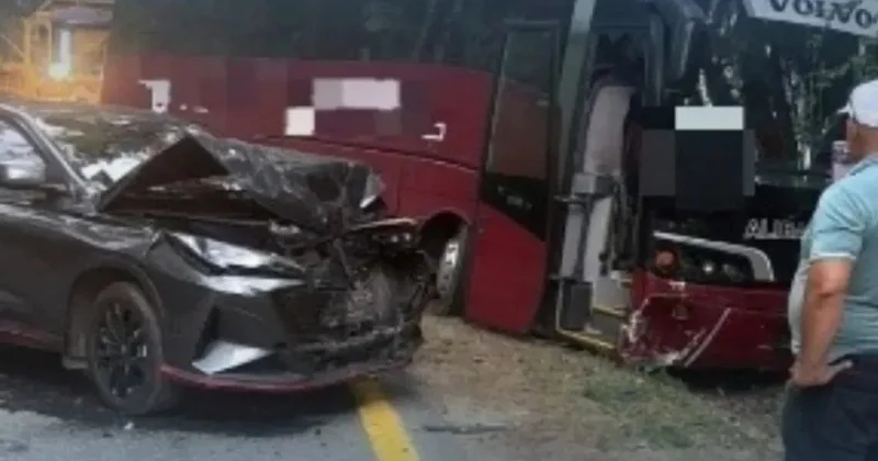 11 человек пострадали в ДТП с автобусом туристов по дороге в Бурабай