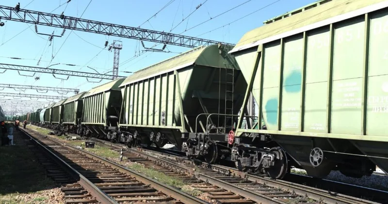 Елімізде астықты теміржол көлігімен тасымалдау көлемі артты