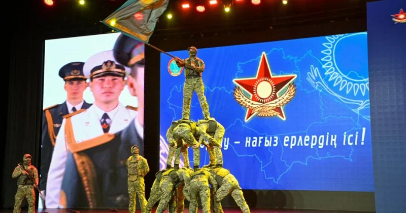 Астанада Ел қорғау нағыз ерлер ісі әскери патриоттық акциясы өтті