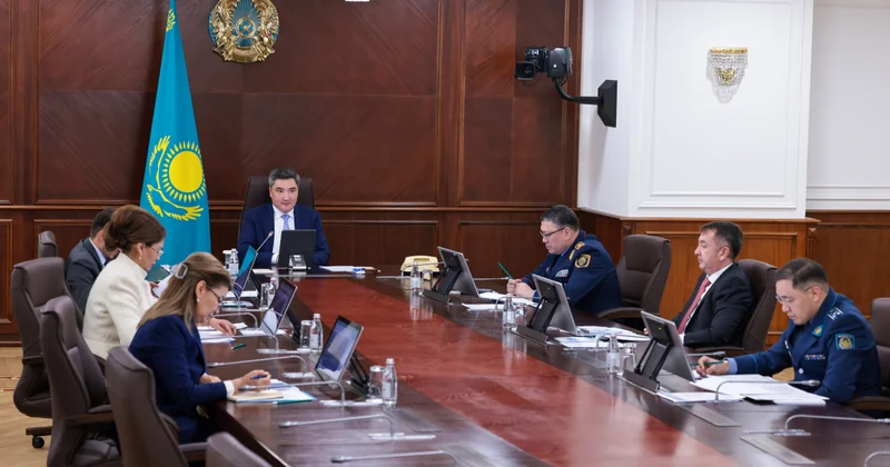 Олжас Бектенов провел заседание Республиканского штаба по противодействию наркомании