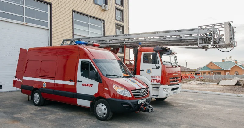 Атырауда төтенше жағдайлар департаментіне 91 арнайы көлік сатып алынды