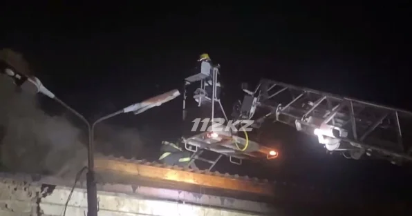 Пожар на конденсаторном заводе произошел в Усть Каменогорске