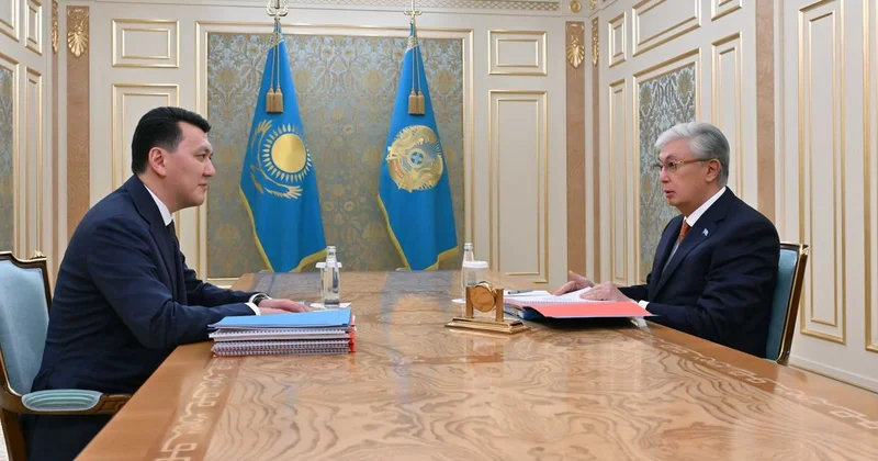 Токаев принял вице президента страны Карина и дал ему ряд поручений