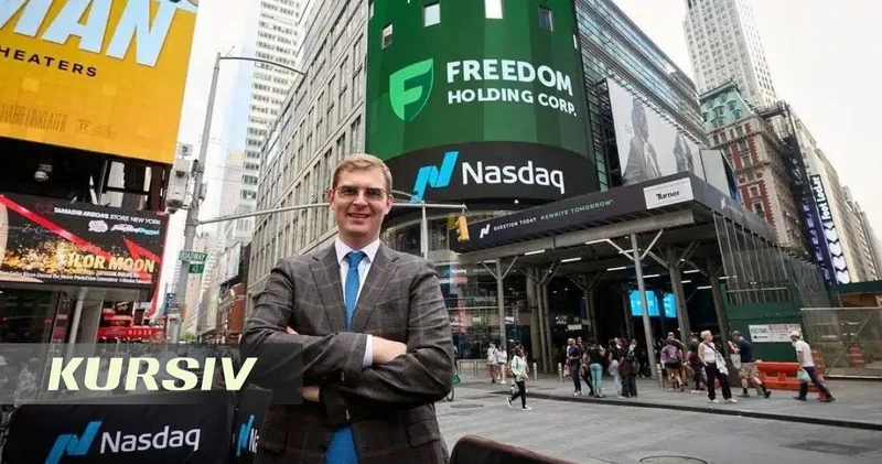 Капитализация Freedom Holding Corp. превысила $11 млрд за семь лет на NASDAQ
