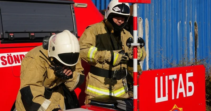 В Шымкенте прошли учения по гражданской защите Қыс 2025