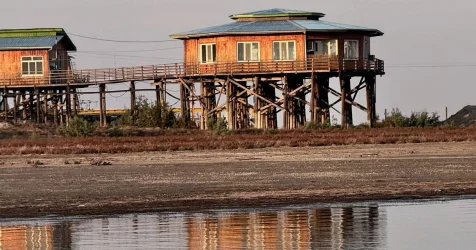 Казахстанский блогер показал уровень обмеления Каспия в Иране