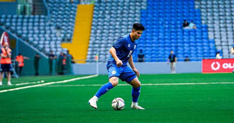 17 летний Дастан Сатпаев забил дебютный гол за сборную Казахстана и установил рекорд