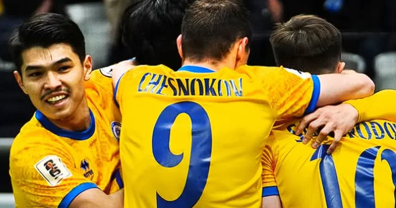 Казахстан сыграл вничью с Бельгией в матче отбора на ЧМ