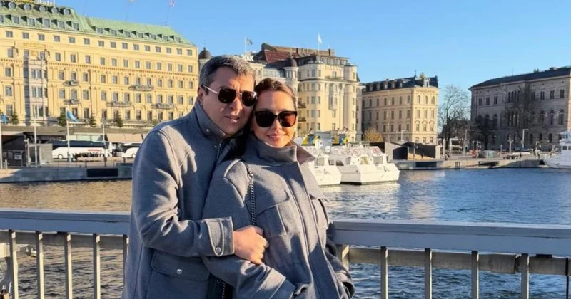 Динара Сатжан с мужем улетела в Швецию