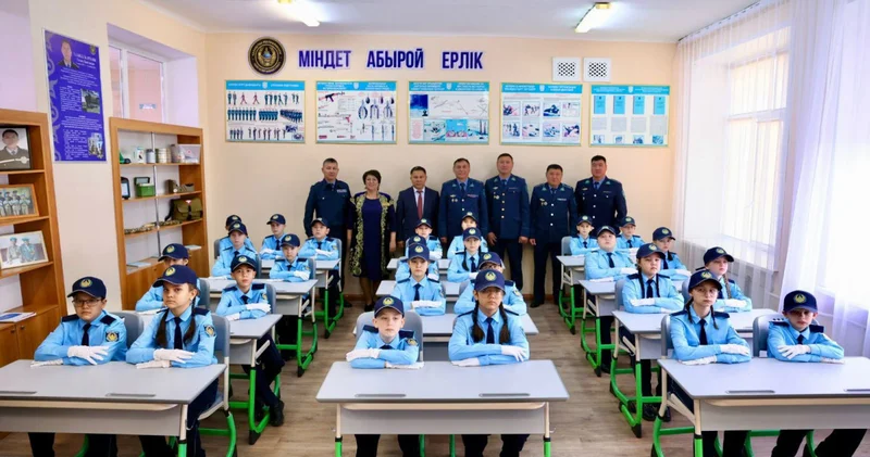 Рудный қаласында Ғазиз Байтасов атындағы полицей кабинеті ашылды