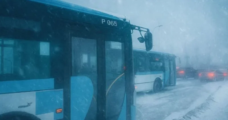 Какие автобусы приостановили движение в Астане из за непогоды