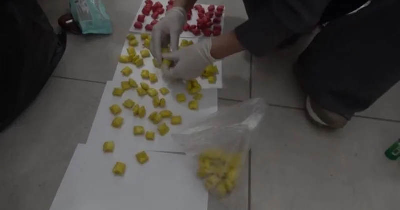 ШҚО да жарты келіге жуық есірткімен курьер қолға түсті