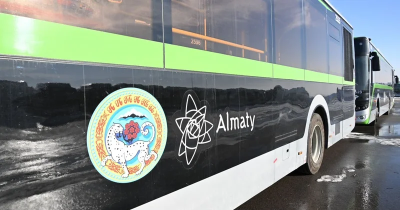 Один из автобусов Алматы пойдет по новому маршруту