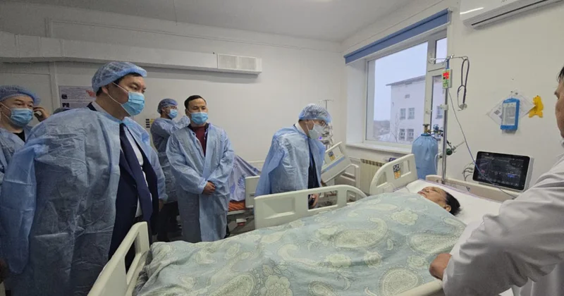 Әкімінің орынбасары Бейнеуде жол апатынан зардап шеккендердің жағдайымен танысты