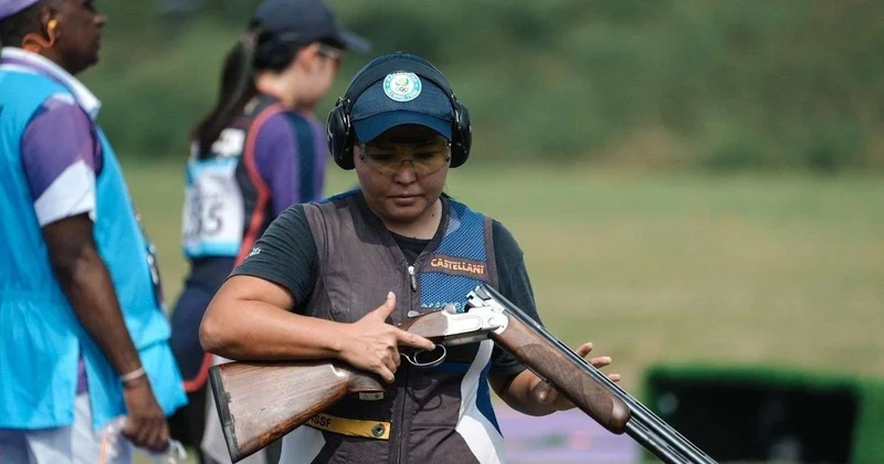 Пять медалей завоевал Казахстан на чемпионате Азии по стендовой стрельбе