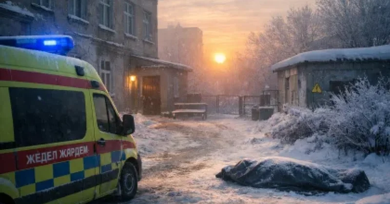 Петропавлда аурухана маңында әйел адам үсіп қайтыс болды
