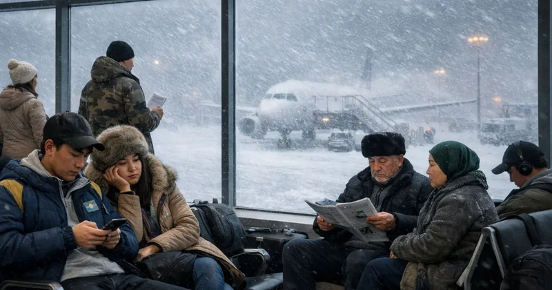 Мы торчим здесь вторые сутки : хаос и массовые задержки рейсов в аэропорту Атырау