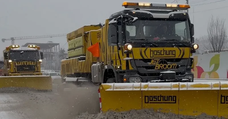 Около 7 см снега выпало в Алматы, осадки продолжатся до утра