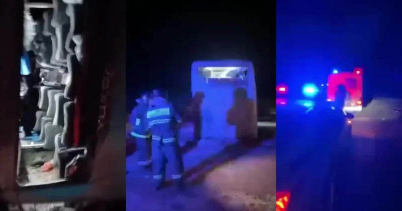 Маңғыстау облысында болған жантүршігерлік автобус апатының видеосы пайда болды: 16 қаңтар 2026, 11:20 жаңалықтар