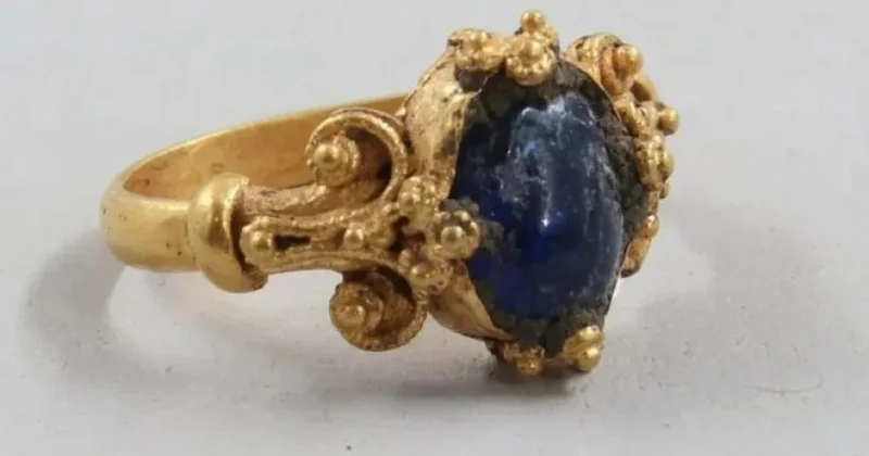 Норвегияда 800 жылдық алтын сақина табылды