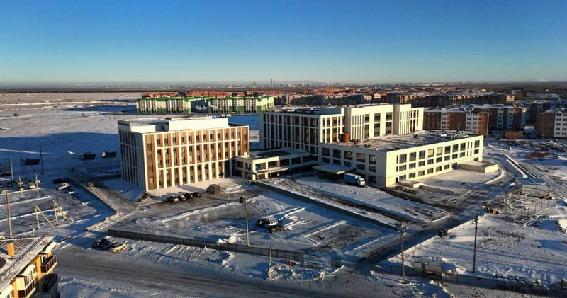 Қосшы қаласында бір ауысымда 1 000 адамды қабылдауға арналған емхана ашылды