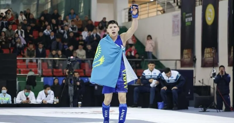 Казахстанский военнослужащий стал чемпионом Азии по ММА