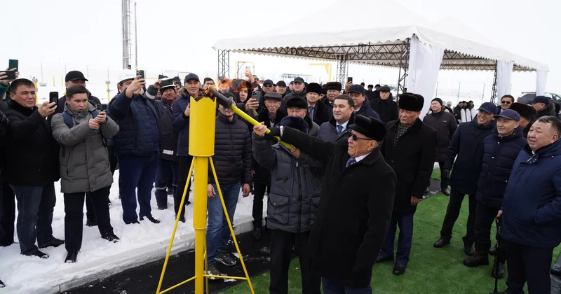 Созақ ауданы табиғи газ желісіне қосылды