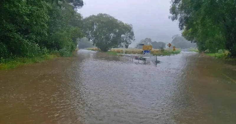Шторм в Новой Зеландии парализовал движение транспорта и оставил тысячи домов без света