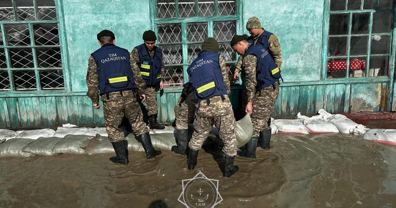 Тараздықтар күн жылынса су басу қаупі төнуі мүмкін деп сақ отыр