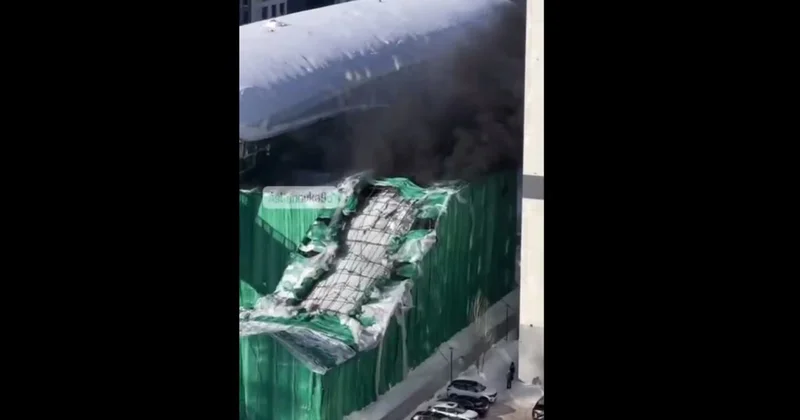 В столице произошёл пожар на объекте ЛРТ