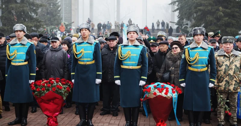 Алматыда ауған соғысының ардагерлеріне құрмет көрсетілді
