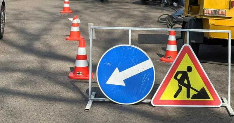 Движение ограничат на проспекте Назарбаева на несколько дней в Алматы