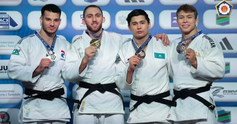 Қазақстан құрамасы дзюдодан Польшадағы Еуропа кубогын 5 медальмен аяқтады