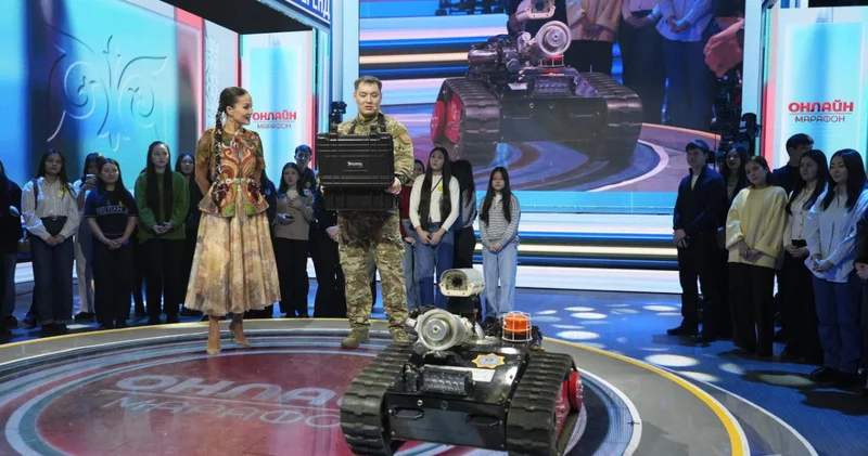 Инновациялық робот өрт сөндірушісі таныстырылды