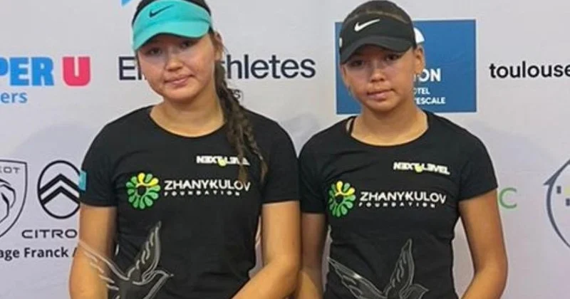 Апалы сіңлілі қазақстандық жас теннисшілер Франциядағы турнирдің финалына дейін жетті
