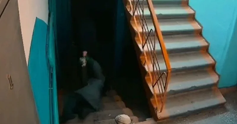 Протащил пенсионерку по подъезду: павлодарка отстояла свой пакет с продуктами (видео)