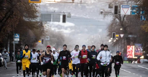 В Алматы ограничат движение из за полумарафона