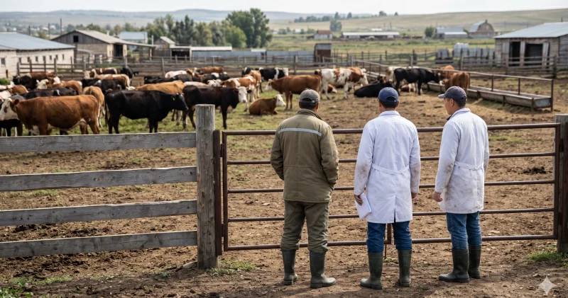 Қазақстанның батысында ветеринарлардан құралған ҰҚТ жойылды