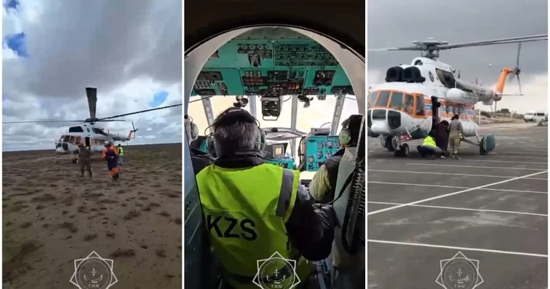 Маңғыстауда Бекет ата жерасты мешітіне баруға жолға шыққан адамдар құтқарылды